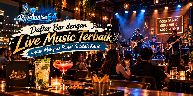 Daftar Bar dengan Live Music Terbaik untuk Melepas Penat Setelah Kerja