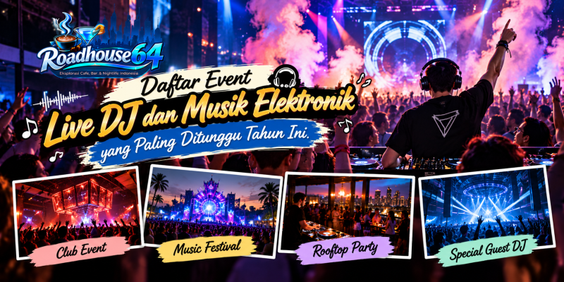 Live DJ Nightlife Event Guide