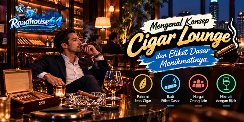 Mengenal Konsep Cigar Lounge dan Etiket Dasar Menikmatinya