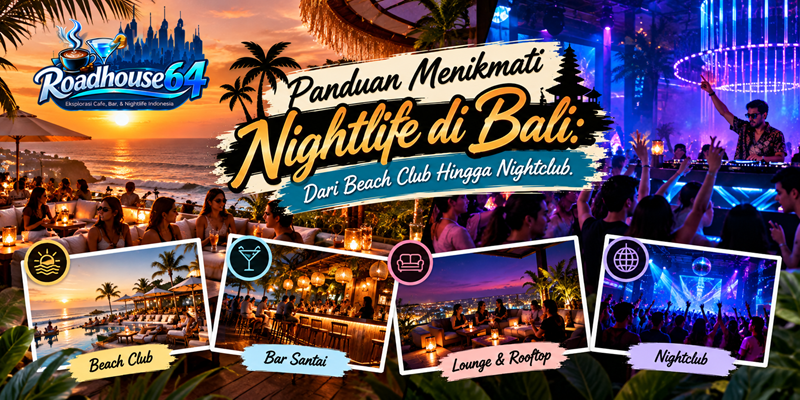 Panduan Menikmati Nightlife di Bali: Dari Beach Club Hingga Nightclub