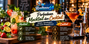 Perbedaan Mocktail dan Cocktail: Bahan, Kandungan dan Cara Penyajiannya
