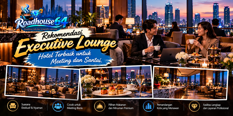 Rekomendasi Executive Lounge Hotel Terbaik untuk Meeting dan Santai